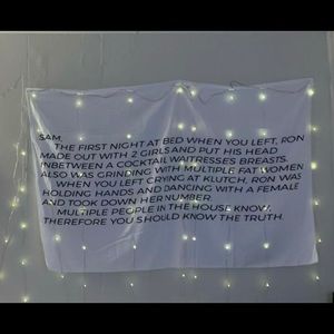 Jersey Shore Note Tapestry